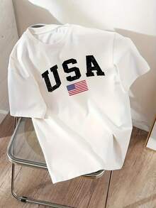 Camiseta de mujer para primavera y verano - Blanco - Ver 7