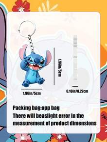 Móc khóa 2D hình nhân vật Stitch của Disney, được tạo hình đáng yêu với chiếc khiên của Stitch và búa của Thor. Được làm từ nhựa bền chắc với móc khóa và dây xích bằng kim loại chắc chắn, phụ kiện vui nhộn này rất thích hợp để gắn vào chìa khóa, túi xách hoặc ba lô, tạo thêm điểm nhấn thú vị cho những vật dụng hàng ngày. - Nhiều kiểu dáng - Xem 3