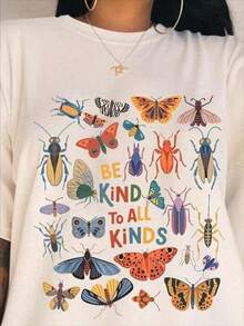 Trata bien todo tipo de camisetas: camiseta de coleccionista de insectos, regalo de cumpleaños de insectos, camiseta de insectos, camiseta para amantes de los insectos, camiseta de regalo de insectos. Ropa casual de uso diario - Blanco - Ver 8