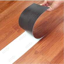 36pcs Fine 3D Wood Grain Texture With Premium Quality, Waterproof & Stain-Resistant Thick Self-Adhesive Floor Stickers, Suitable For Kitchen, Bathroom, Bedroom And Multiple Scenes, 5.91in*15.7in - Wood Grain Floor Stickers - View 6