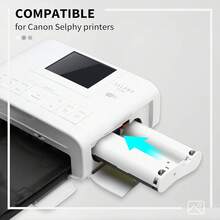 Replacement For Selphy CP1500 CP1300 Photo Paper And Ink Cartridge, Replacement For Selphy CP1300 CP1200 CP1000 Wireless Photo Printer, 2 Ink Cartridges And 72 Sheets 10.16cm X 15.24cm Photo Paper - View 12