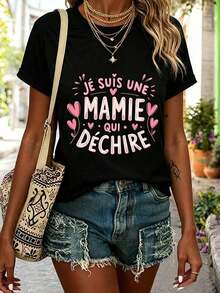 [Free 3-Day Delivery]Men And Women T-Shirts - Black - View 8