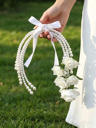 1 pieza Ramo de boda artificial elegante con lirio de cala blanco y rosa, con follaje, para novia, dama de honor, ceremonia de boda, iglesia, boda en la playa, sesión de fotos, accesorios florales elegantes