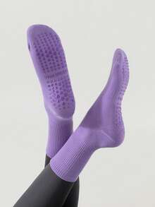 1/3/5 Pairs Yoga Pilates Non-Slip Socks, Suitable For Yoga, Pilates And Various Sports, Grip Socks, Fitness Non-Slip Socks - Multicolor - View 8