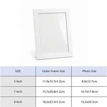 5/7/8 Inch Wooden Photo Frame Plant Specimen Holder Creative Desktop Ornament Picture Display Frame Fashion - Multicolor - View 18