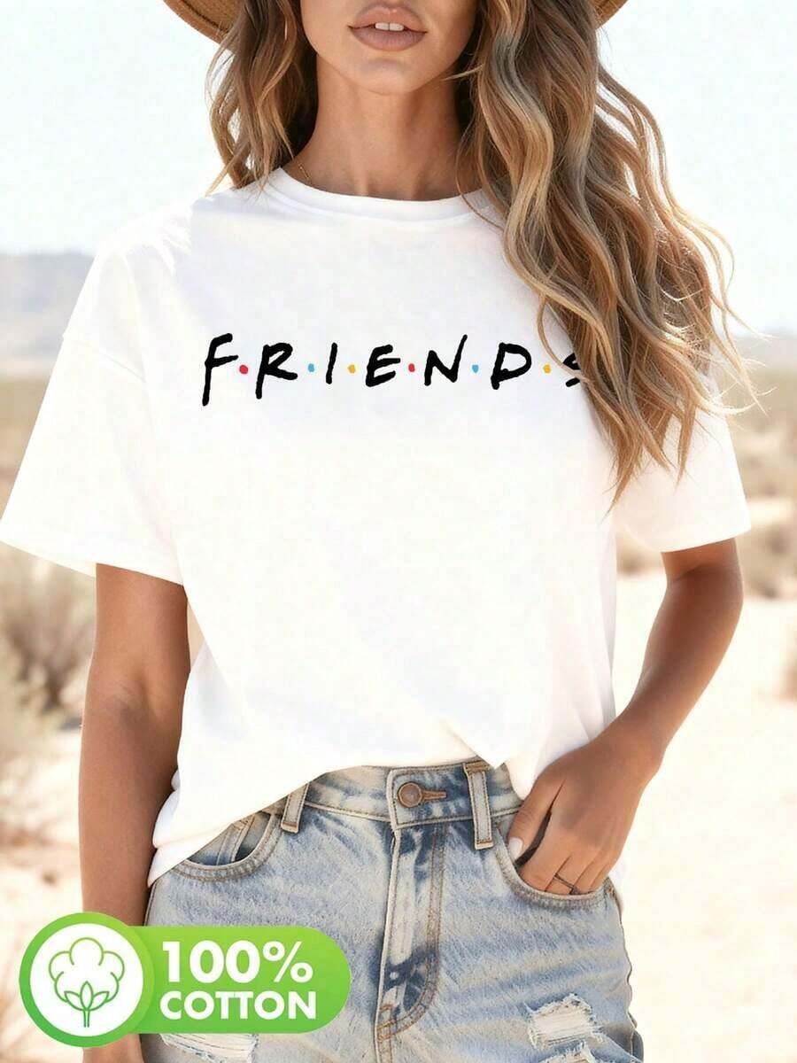 permeabilityCamiseta gráfica de la serie de TV Amigos para mujer - Persones oficiales de Amigos e impresión de , camiseta casual de manga corta con cuello redondo para fans, ropa casual de verano y primavera, mercancía para fans, diseño nostálgico, uste cómodo, ropa de persones, blus, camisetas elegantes mujer, ropa de mujer de moda, camiseta manga corta mujer, camisas elegantes mujer, camiseta oversize mujer, camisetas mujer manga larga, poleras de mujer 100% algodónspacious - Blanco - Ver 1