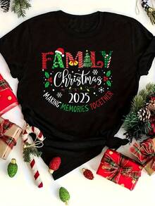 Camiseta de mujer para primavera y verano - Negro - Ver 5