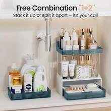 Makeup Storage Set - สีฟ้า - ดู 6