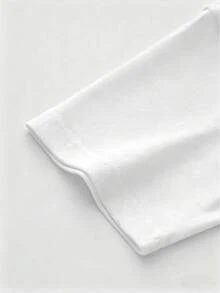 2026Qqq Camiseta Gráfica Oversize Rosa con Tiburón para Mujer DEKKRYALONE, Top Casual Suave y Atrevido, Único y Genial, de Alta Calidad para Verano - Blanco - Ver 5