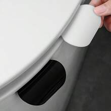 YITAPE 2pcs Self-Adhesive Toilet Seat Lift Handles, Touchless Adhesive Toilet Seat Lift Handle, Suitable For Office, Home, Hotel Toilet Lift Tool, Toilet Seat Lift Handle - A - View 3