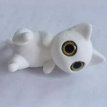 Bộ 5 tượng mèo Kawaii mắt to mini bằng nhựa resin đen trắng, trang trí bảng điều khiển ô tô, phụ kiện nội thất xe hơi, đồ trang trí động vật hoạt hình, tượng mèo dễ thương, quà tặng cho người yêu mèo, quà sinh nhật Giáng sinh Năm mới - Nhiều - Xem 14