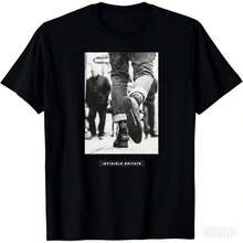 Sleaford Mods Herren-T-Shirt mit ikonischem Logo und Tracklist – Weißes T-Shirt mit Musikalbum-Aufdruck und Signature Boots-Grafik, lässiges Rundhals-Kurzarmshirt für Freizeitkleidung und Sleaford Mods-Fans, hochwertige Herrenbekleidung, Herren-T-Shirts, Oversize-T-Shirts, Grafik-T-Shirts, Oversize-T-Shirts, T-Shirt für Männer, Fitnessbekleidung für Männer, Vintage-T-Shirt, lustiges Sommergeschenk, Oberteile, T-Shirts für Mädchen, Oberteile für Männer, 100 % Baumwolle, 1 Stück, 180 g - Schwarz - Übersicht 6