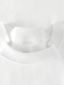 Camiseta Inspiracional Cristiana en Español para Mujeres Talla Grande - "Todo Lo Puedo En Jesucrist" con Mariposas y Flores Moradas, Cuello Redondo Suave Transpirable de Sleeve Corta, Ropa Casual Iglesia & Diaria Fe Vestirse Moderada Religiosamente Basado Floral Diseño Ajuste Cómod Ligero - Blanco - Ver 5