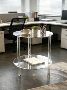 Estante transparente de acrílico para mesa, sofá, dormitorio, oficina, sala de estar, bañera, computadora, adecuado para diversos escenarios - Multicolor - Ver 3