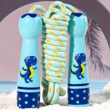 Adjustable Cotton Skipping Rope, Children's Fitness Equipment Suitable For Boys And Girls, Outdoor Activities - Birthday & Christmas Gift - Children's Jump Rope - View 6
