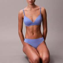 Calvin Klein Invisibles Thong Underwear  Women  Panties D3428 Underwear Women Panties Underwear Sleepwear - 藍色鬱金香 - 查看 3