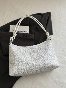 Nuevo Bolso de Hombro Versátil de Verano para Mujer, Ideal para Viajes Diarios y Uso Casual - Blanco - Ver 7