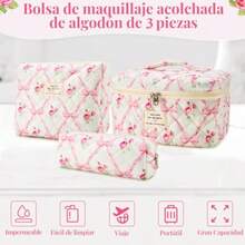 Makeup Sets - White Pink Flowers - View 5