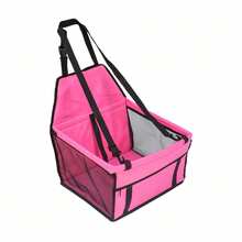 High-Quality Waterproof Pet Car Seat For Small To Medium Dogs, Portable Foldable Cat/Dog Carrier, Adjustable Straps And Secure Storage Pocket For Precise Fit On Front Seat, Stable And Non-Shaking, Suitable For Cats And Dogs Outings Car Accessory - Multicolor - View 9