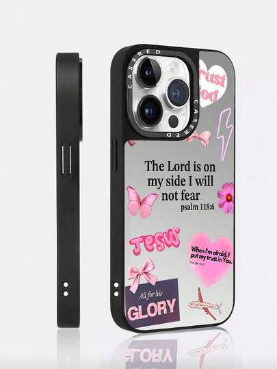 1pc Thickened Camera Protection Frame, Colorful Engraved Slot, Minimalist Mirror Surface Phone Case, Anti-Drop Thick Phone Protective Cover, Printed Compatible With Iphone 16/16 Pro/16 Pro Max/16 Plus, 15 XR/7/8, 15 Pro Max, 12 Pro Max, 13 Pro Max, 14 Pro Max, 13, 14, 11, 12, 14, P11 Soft Shell, P12 Anti-Drop, XS, XR, 7/8P, 7/8 GES2
