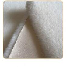 Soft Faux Rabbit Fur Plush Shaggy Rug, Fluffy Comfortable Smooth Artificial Short Pile Carpet Mat, Suitable For Living Room Sofa, Bedroom Bedside, Chair Cushion, Window Display Decor - 1PC - View 8