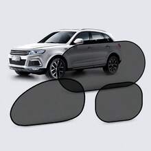 Bộ 4 tấm rèm che nắng ô tô có giác hút, rèm che cửa sổ bên, rèm che nắng cửa sổ trước và sau, rèm che nắng ô tô mùa hè chống tia UV có giác hút. - A - Xem 11