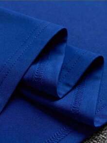 El estampado presenta un diseño en forma de corazón, una camiseta casual de manga corta y cuello redondo para mujer, adecuada para el uso diario en verano - Camiseta unisex de algodón holgada de manga corta y cuello redondo estilo vintage urbano. Camiseta unisex de algodón de manga corta y cuello redondo estilo vintage urbano - Azul - Ver 4