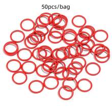 50pcs Iron Colored Closed Jump Rings, Macaroon Color Open Rings, Handmade Jewelry Accessories Flat Open Connectors, DIY Jewelry Making Linking Rings - Single-loop Opening - View 43