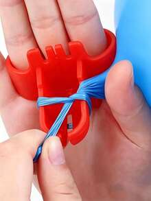 4/1pc Battery-Free Easy-To-Use Balloon Tying Tool, Suitable For Latex And Plastic Balloons, Great For Wedding And Birthday Party Decorations, Balloon Tying Tool - Multicolor - View 2