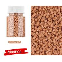 Manik-manik Fuse Sundymot 2,6mm, 2000 PCS+ Seri Warna Cokelat Maillard, Dikemas Secara Individual Dengan Botol Penyimpanan, Cocok Untuk Liontin DIY, Gantungan Kunci, Pembuatan Perhiasan, Kerajinan Tangan, Wisuda, Kembali ke Sekolah, Natal, Pesta, Hadiah Ulang Tahun, Set Isi Ulang Manik-manik Fuse 2,6mm Multi-Warna - Manik-manik puzzle 2,6mm - View 19