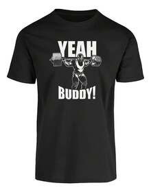 Playera Ronnie Coleman Fisicoculturista Gym Yeah Buddy - Negro - Ver 6