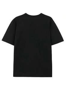 Camiseta de manga corta elegante e informal para mujer, camiseta para cruceros familiares, camisetas para cruceros familiares, camisetas a juego para vacaciones en familia, conjuntos a juego para la familia. - Negro - Ver 3