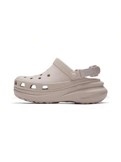 Crocs Dép thể thao nữ/Dép bít mũi kiểu clog, mẫu mới mùa hè 2026, đế dày, mũi kín, dép xỏ ngón đi biển 213448-2PL