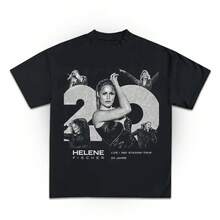 Men T-Shirts - 黑色 - 查看 1