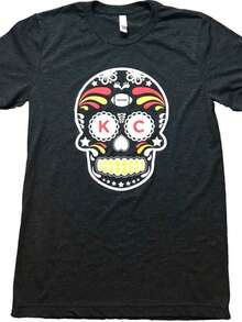 Camiseta Casual de Fútbol Negra para Adultos y Niños, Manga Corta, Ropa de Fútbol, Conjuntos Festivos para Mujeres, Regalos para Novios, Esenciales para Vacaciones, Ropa Festiva para Hombres, Conjuntos de Verano para Hombres, Ropa Urbana para Hombres, Ropa Y2k, Conjuntos Festivos, Ropa para Adolescentes, Ropa Festiva para Niños, Ropa para Niñas, Camiseta de Fútbol KC Sugar Skull Negra, Material Suave, Cómodo y Sin Restricciones, Buena Transpirabilidad, Perfecta para la Vida Cotidiana, Regalos Personalizados para Eventos al Aire Libre y para Fanáticos del Fútbol, Regalos para Novios, Regalos para Hombres, Regalos para Niños, Regalos para Niñas, Regalos Especialmente Preparados para Fanáticos del Fútbol, Regalo para Niños, Amigos y Familiares. - Negro - Ver 1