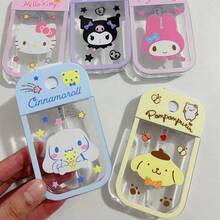 Sanrio 1件裝香水噴霧瓶，黑米 Melody Kitty Cinnamon Roll 迷你噴霧瓶，乳液分裝瓶，保濕水噴霧瓶，適合居家、宿舍、旅行與工作使用，精緻實用的女性禮物，輕巧便攜卡片式噴霧瓶，開學季、畢業季 - 彩色 - 查看 8