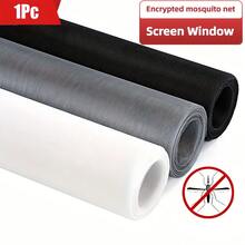 Household DIY Mosquito And Fly Screen Window Net, Pet-Proof Entry Barrier For Doors And Windows, Suitable For Windows, Doors, Patios, And Fences. Easy To Install. Screen Mesh - White - View 7