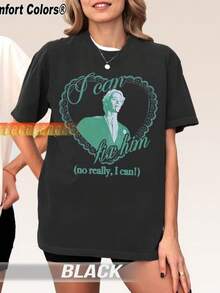 Funny Tom Blyth T-Shirt With The Phrase "But Dad, I Love Him", Unisex For Men And Women, 90s Style - 黑色 - 查看 6