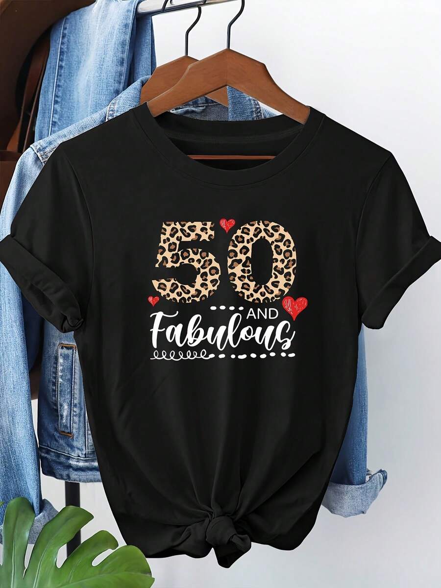 Camiseta de algodón% modelo 2026, tela de alta calidad y peso pesado, diseño de nicho moderno para el verano, camiseta básica sencilla y versátil para el día a día, efecto adelgazante, transpirable y cómoda, adecuada para todos, versátil con cuello redondo y manga corta. - Negro - Ver 1