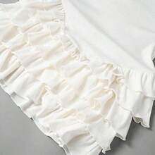 Women's Ballet Style Halterneck Pleated Cake Dress - Rosa Pálido - Ver 4