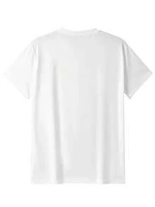 Women's Casual Blouse, Simple Style For Everyday Wear, Retro American Hip-Hop Style T-Shirt With The American Flag, Women's Round Neck T-Shirt, Loose And Casual Fit, Soft And Comfortable, Suitable For All Seasons, Women's Short Sleeve Top, Machine Washable, Local Warehouse. Comfortable, Soft, And Simple Short Sleeve T-Shirt For Everyday Wear. - 白色 - 查看 3