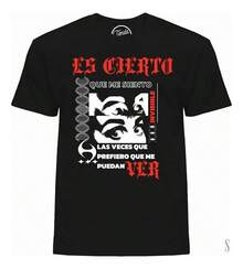 Playera Cuarteto De Nos Dibujo 9 T-shirt - Negro - Ver 1