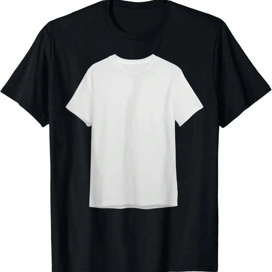 Camiseta Divertida con Meme / Ropa Weirdcore / Extrañamente Específica / Camiseta Irregular / Camiseta Atrevida / Camiseta de Broma / Ropa Unisex de Algodón para Hombre - Negro - Ver 1