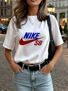 Dam-T-shirts - Vitt - Visa 4