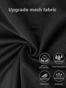 Sport MetroGents Men's Short Sleeve Crew Neck Sports T-Shirt With Botanical Print, For Summer Training, Running, Black T-Shirt, Spider Print, Lightweight - 軍綠色 - 查看 7