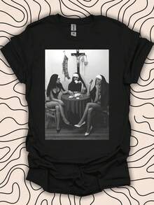 Women T-Shirts - Black - View 1