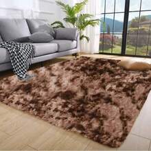 Plush Rug 2.00 X 1.50 Beige - 混合棕色 - 查看 3