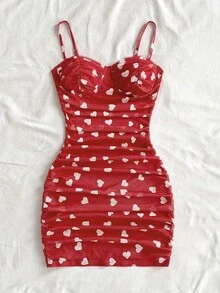 Vestido Floral francés para mujer, moda Primavera Verano, temperamento Sexy, Mini vestidos sin espalda, estilo de vacaciones, falda para la playa con tirantes - Rosa - Ver 4