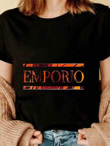 Women T-Shirts - Black - View 3
