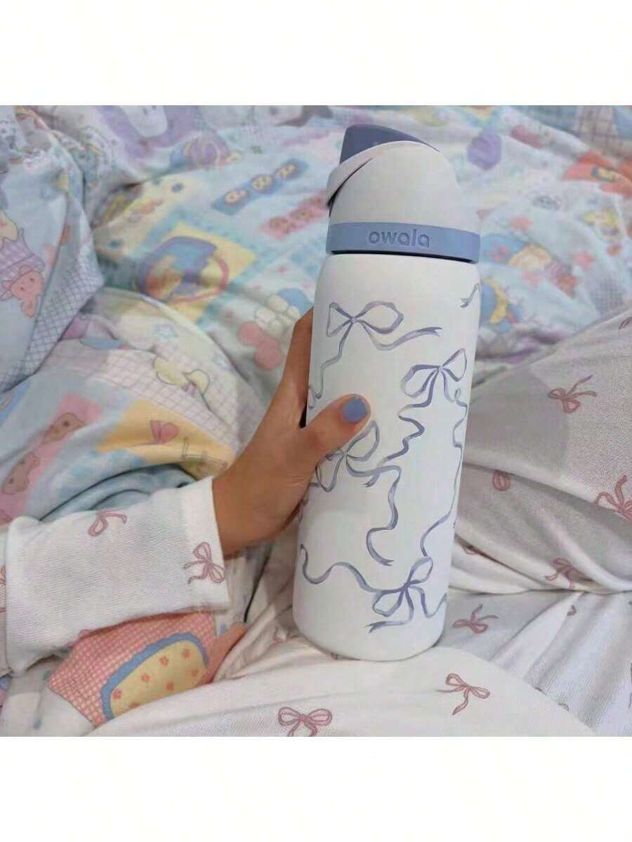 24/Oz/32 Oz Water Bottle Cup Vacuum Water Bottle Drinkware Tumbler Stainless Steel Thermal Mug Original Cold Hot Cup Owal'o - Nhiều màu - Xem 1